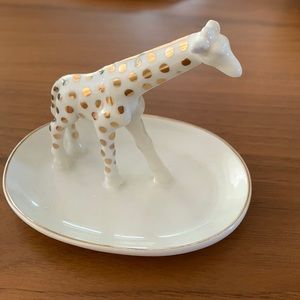 Giraffe jewelry dish